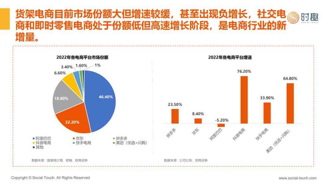 电商巨头综合分析：2023年度报告核心总结