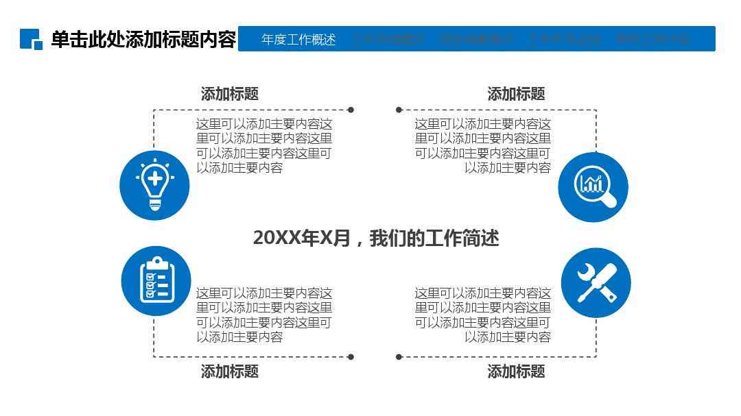 述职报告ai自动写作模板