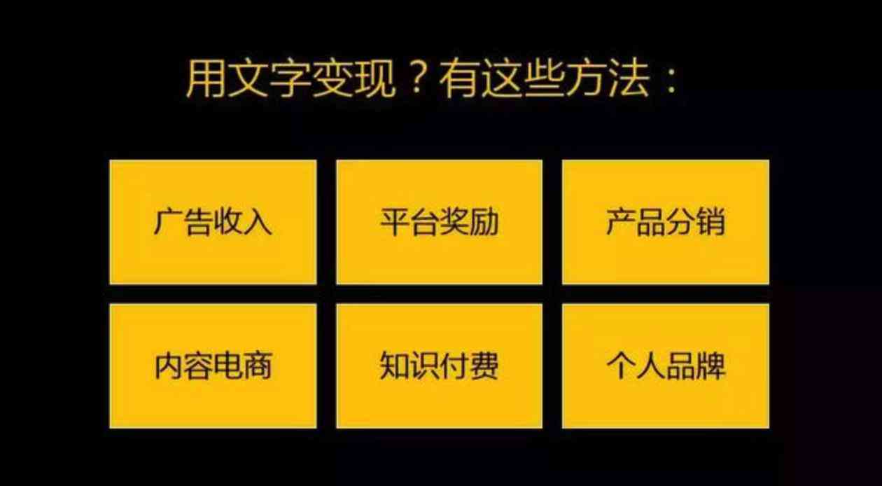 文案变现：掌握四个黄金步骤，PDF，探索变现方式及平台选择