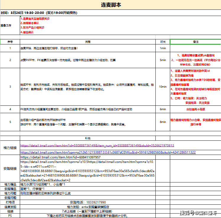 直播脚本模板：免费网站软件大全与模版合集