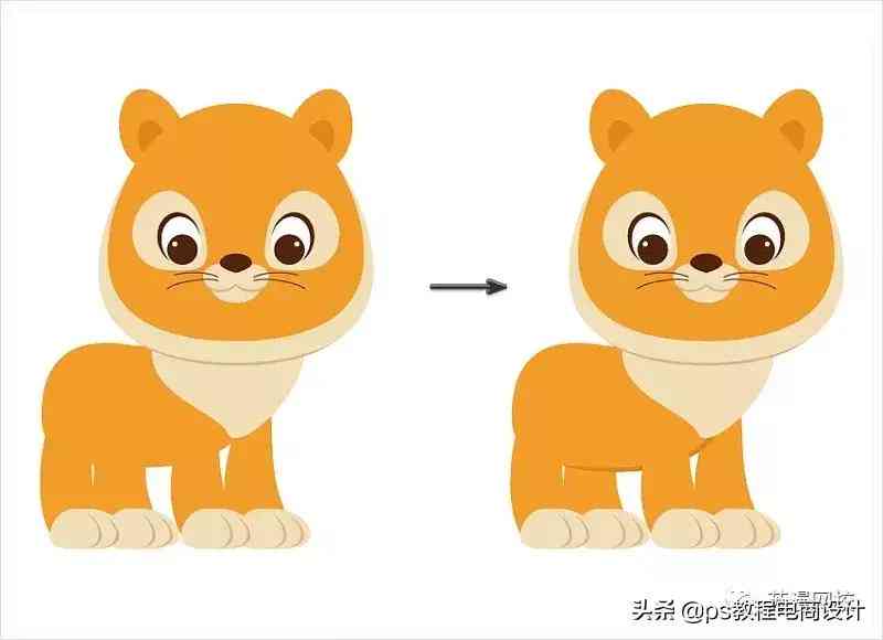 ai怎么画狮子、老虎、猴子等动物头部的搜索指南