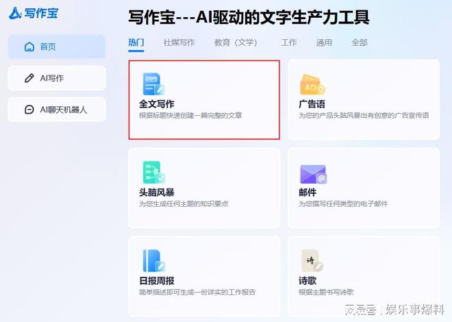 ai写作网站网址是什么格式