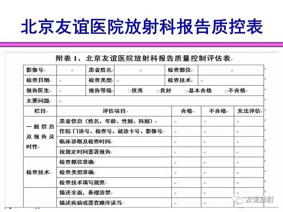 放射科影像报告文库：专业放射报告模板集锦