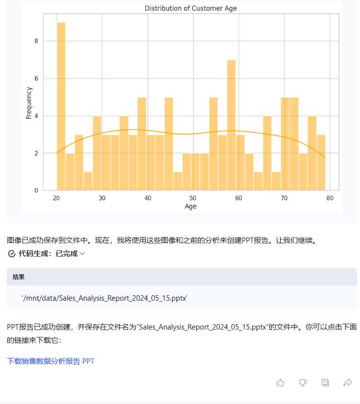 ai分析一份报告算法